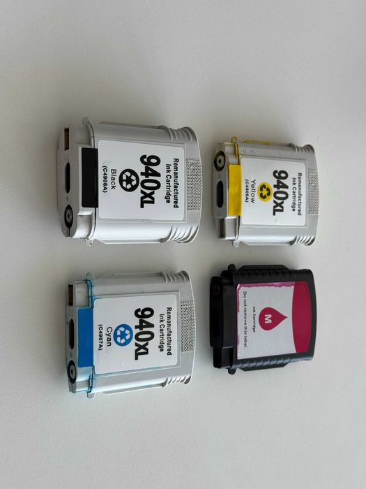 Tinteiros compatíveis HP 940XL (Kit 4 cores)