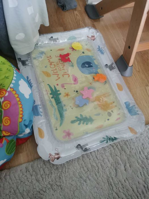 Kółko gniazdo GALT do nauki siedzenia i basenik z rybkami dmuchany