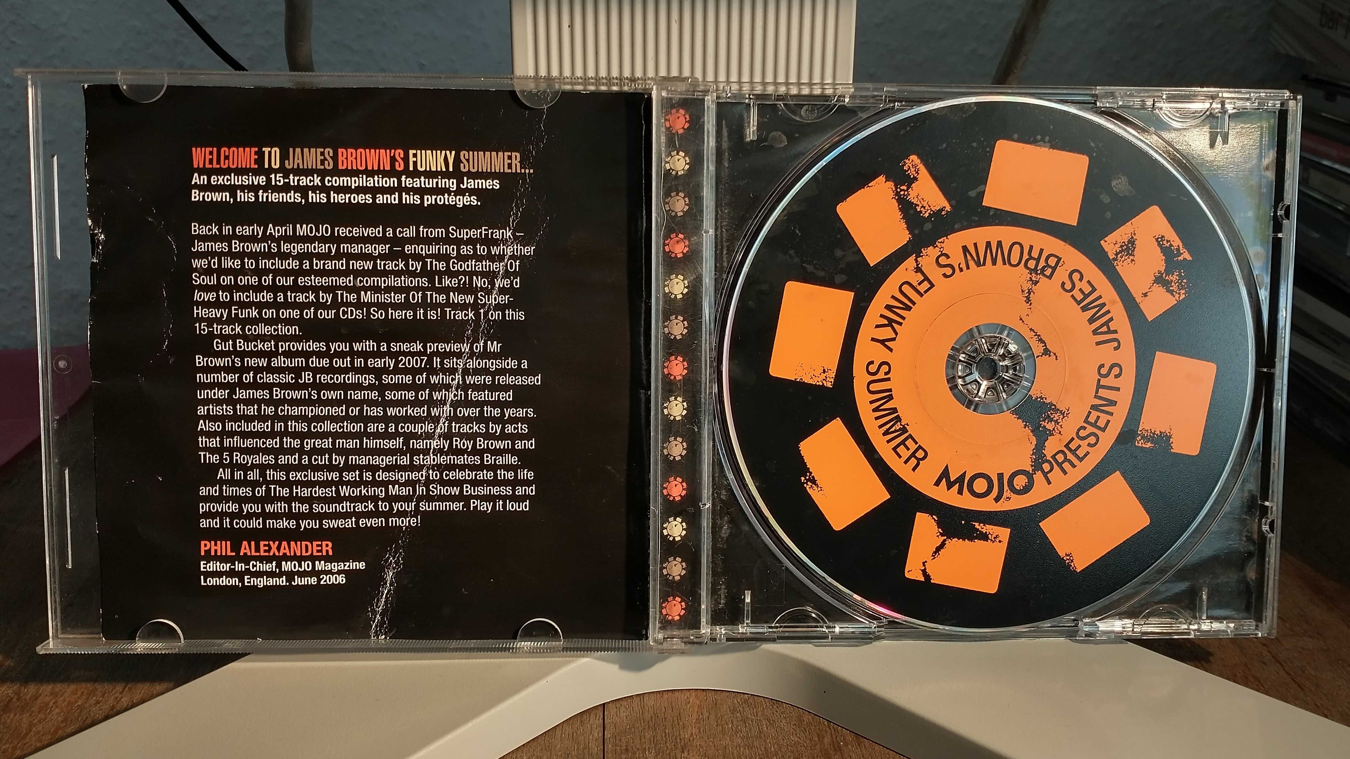 Various ‎– James Brown's Funky Summer 
Mojo Magazine ‎– August 2006