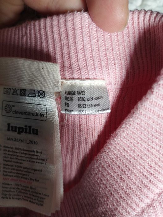 calças rosa para bebé