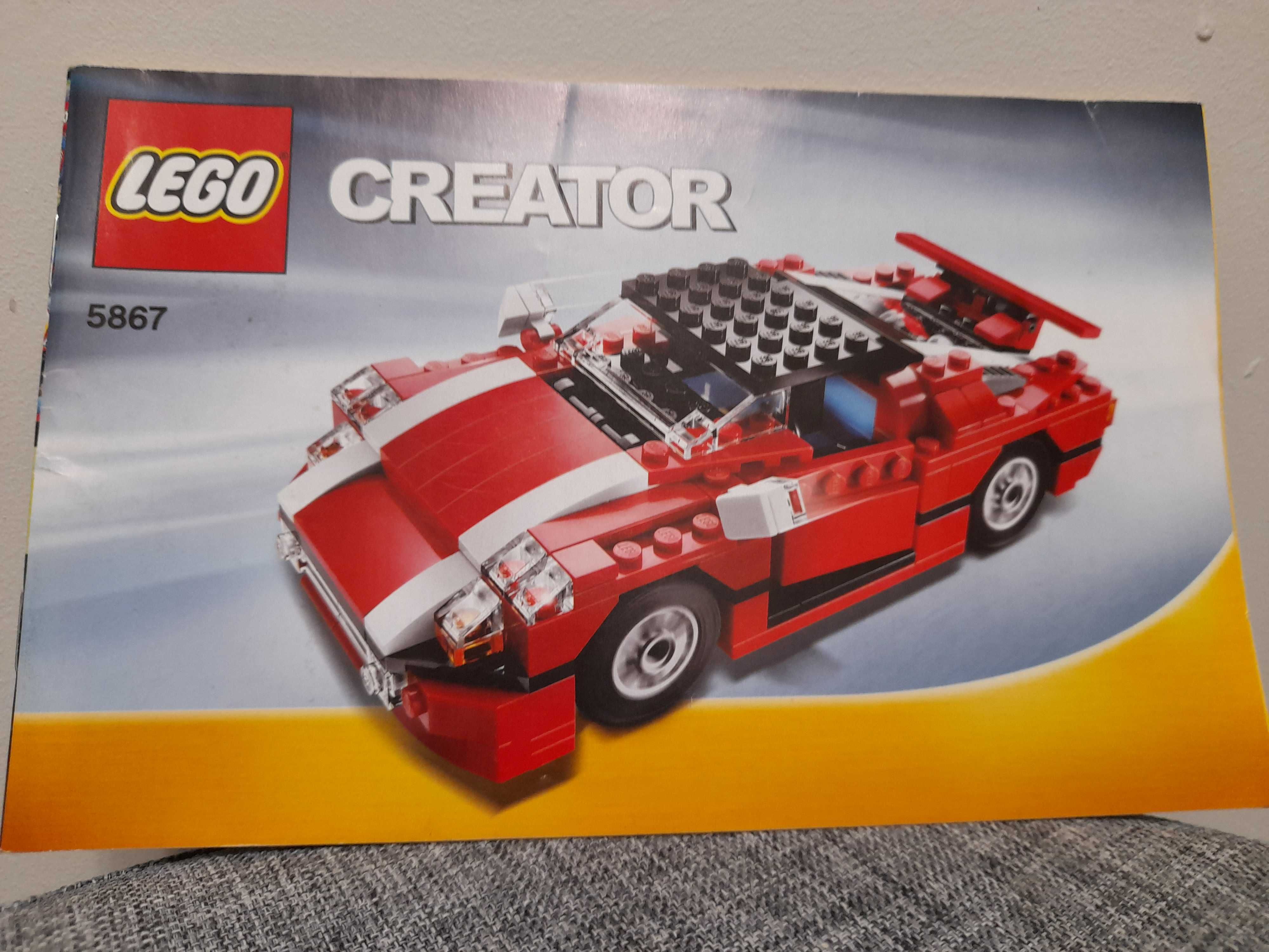 Instrukcja - LEGO 5867 Creator 3w1 - Zdobywca szos - instrukcja