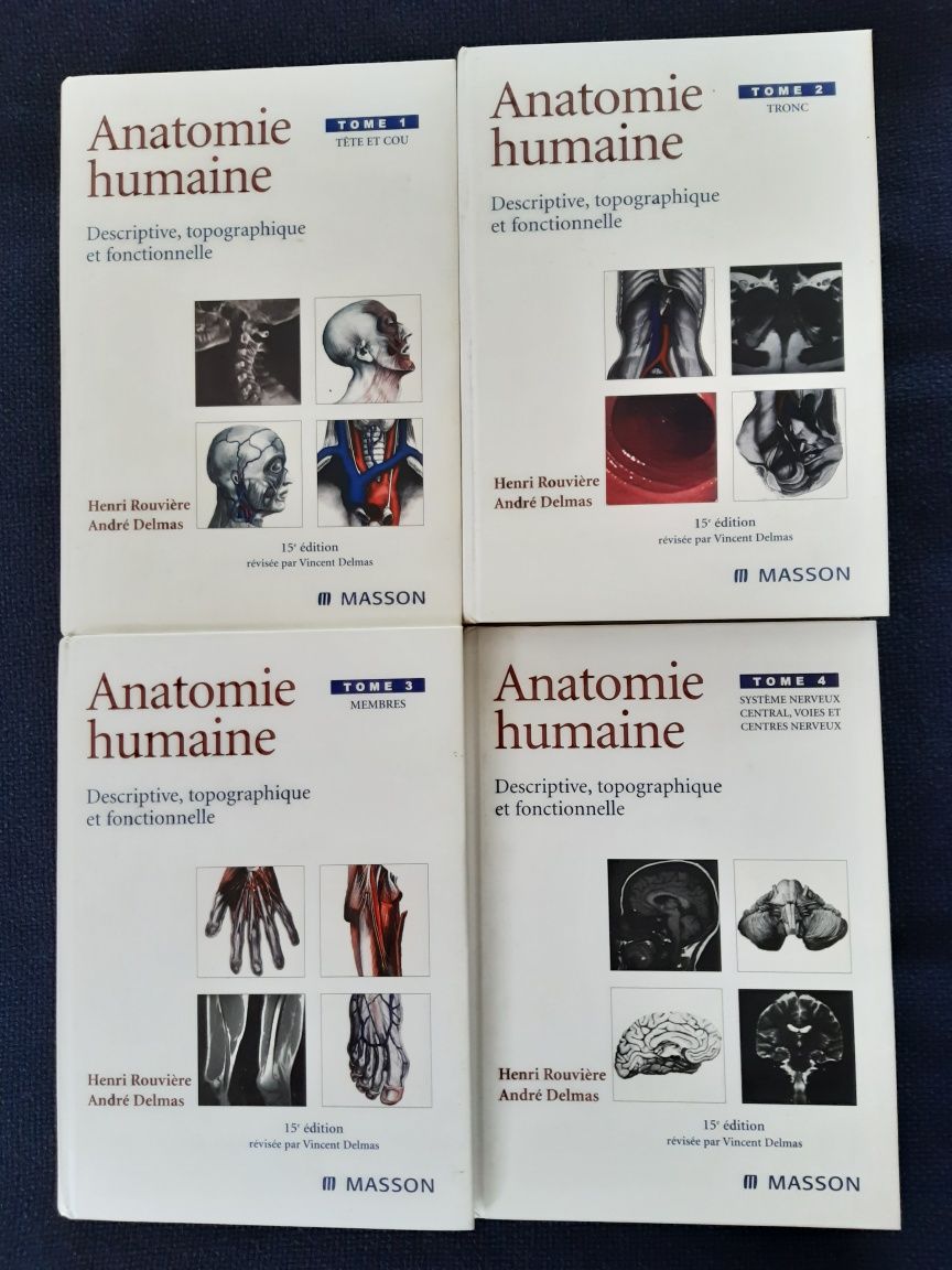 Anatomie Humaine - H. Rouvière 15ª edição
