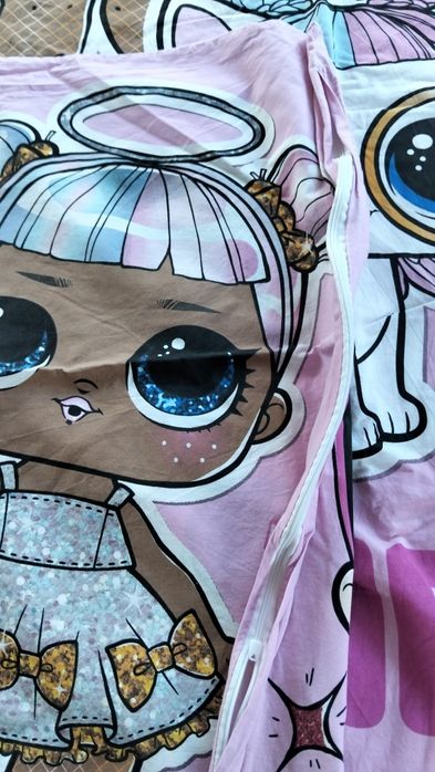 Pościel poszwa na kołdrę i poduszkę Lol