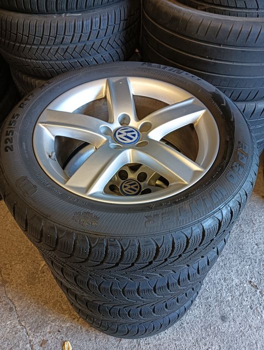 Koła zimowe 17" 5x112 Passat Tiguan arteon skoda 225/55/17