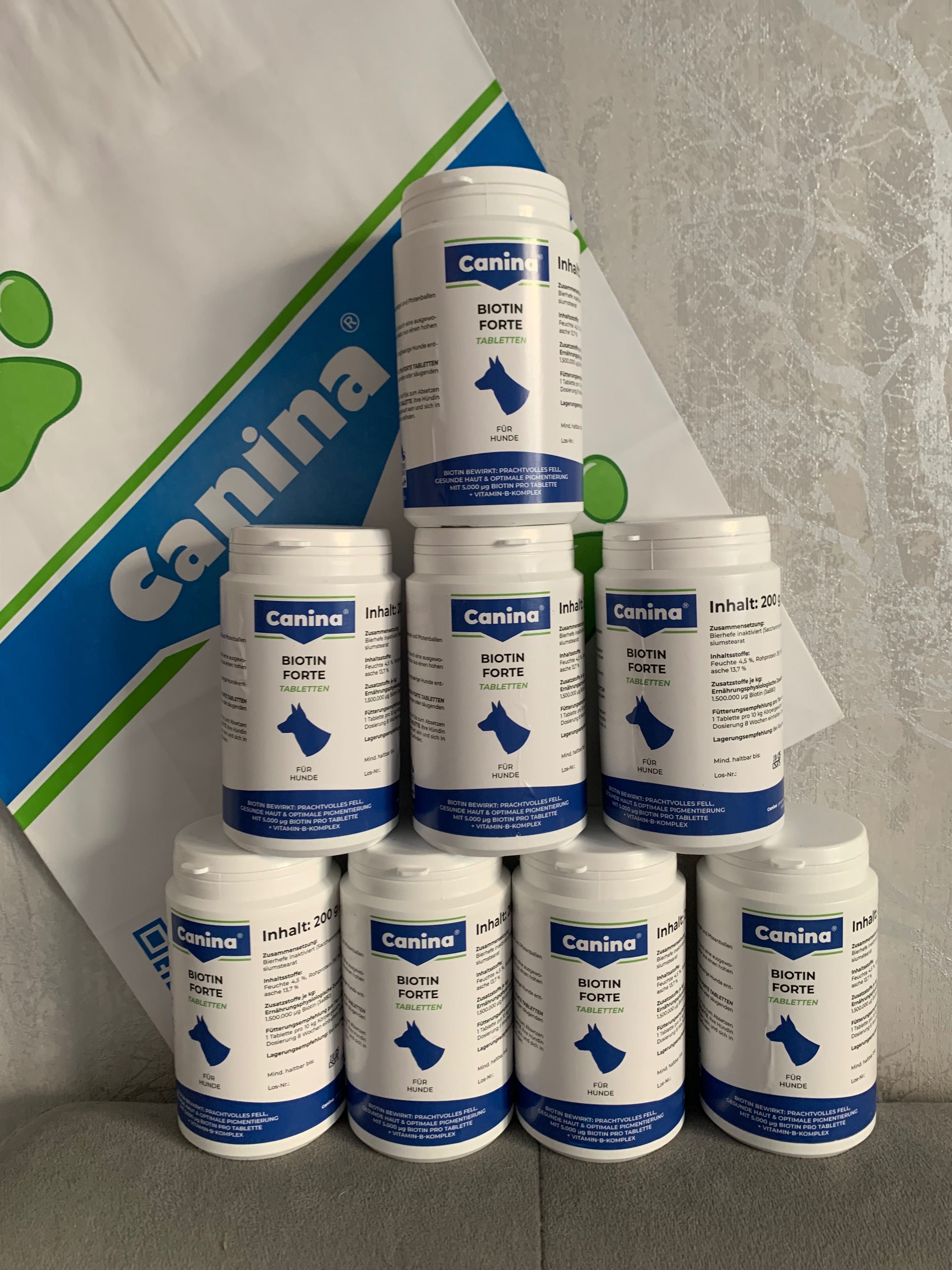 Добавки Canina Biotin Forte 200г 60т