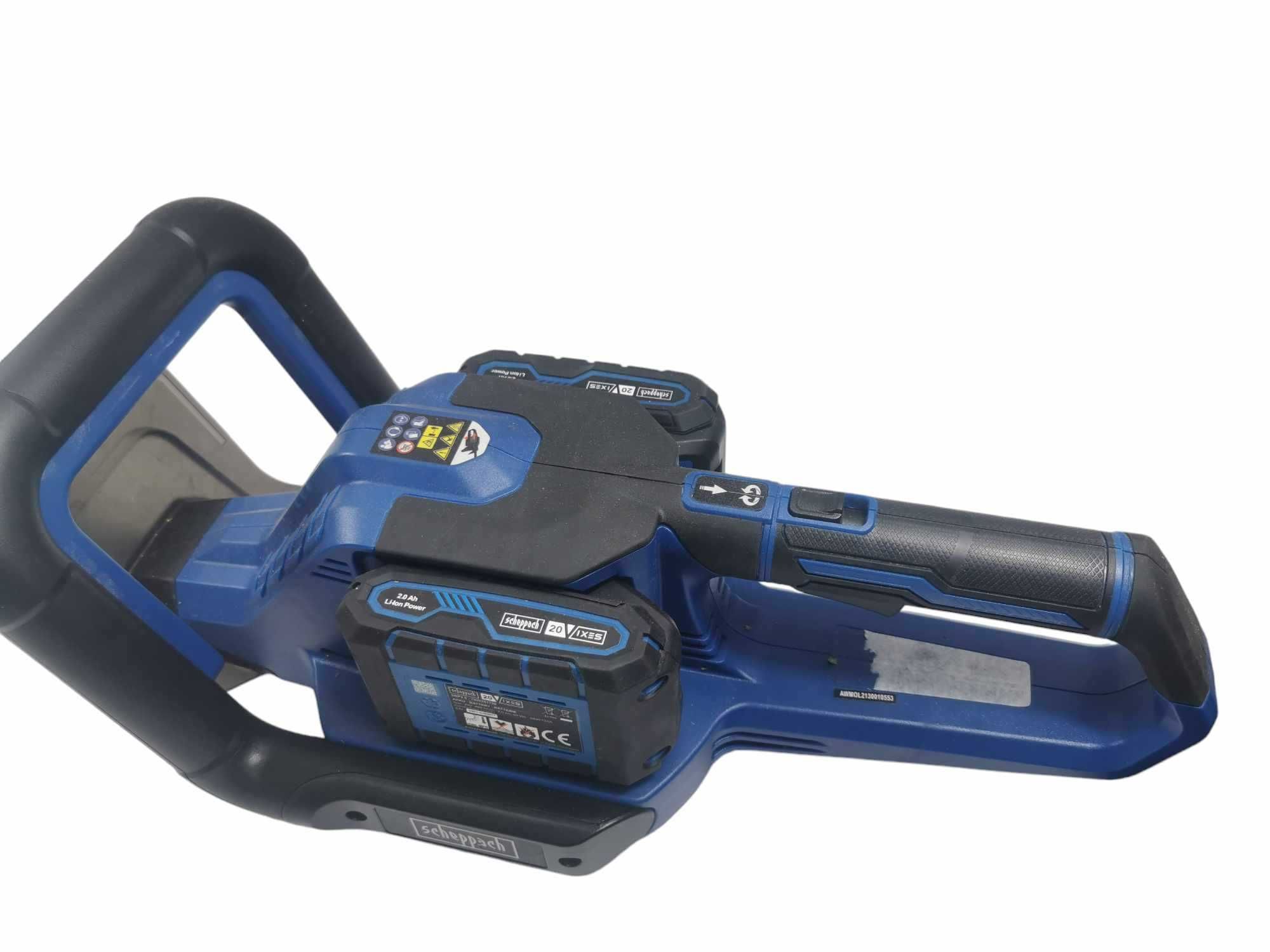 Akumulatorowe nożyce do żywopłotu Scheppach BC-HT720-X 20V-IXES