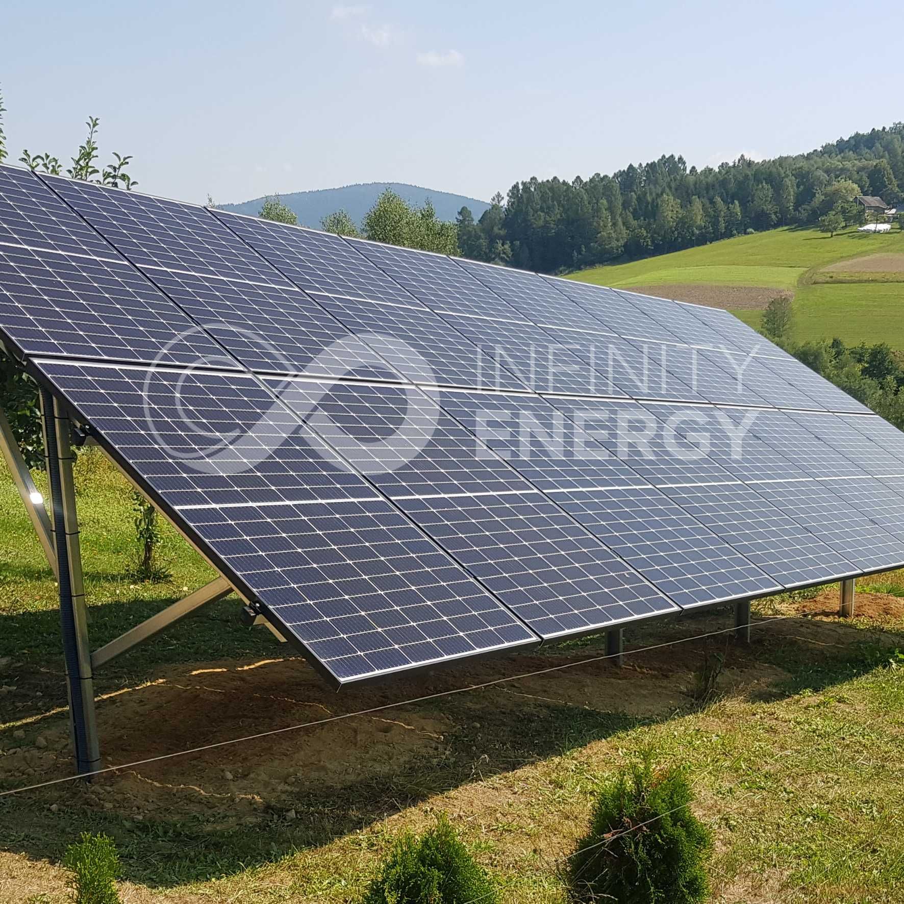 Fotowoltaika 10 kW + Magazyn Energii 10 kW na gruncie - MONTAŻ W CENIE