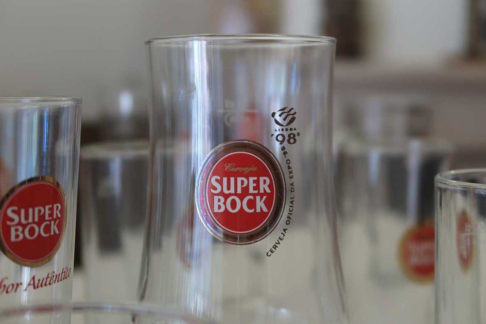 Copos cerveja coleção anos 80 e 90