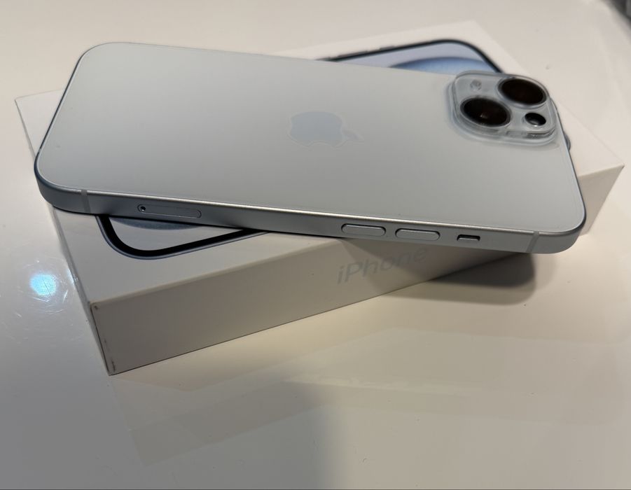 iPhone 15 256gb blue, jak nowy, idealny, PEWNY Apple. Black week