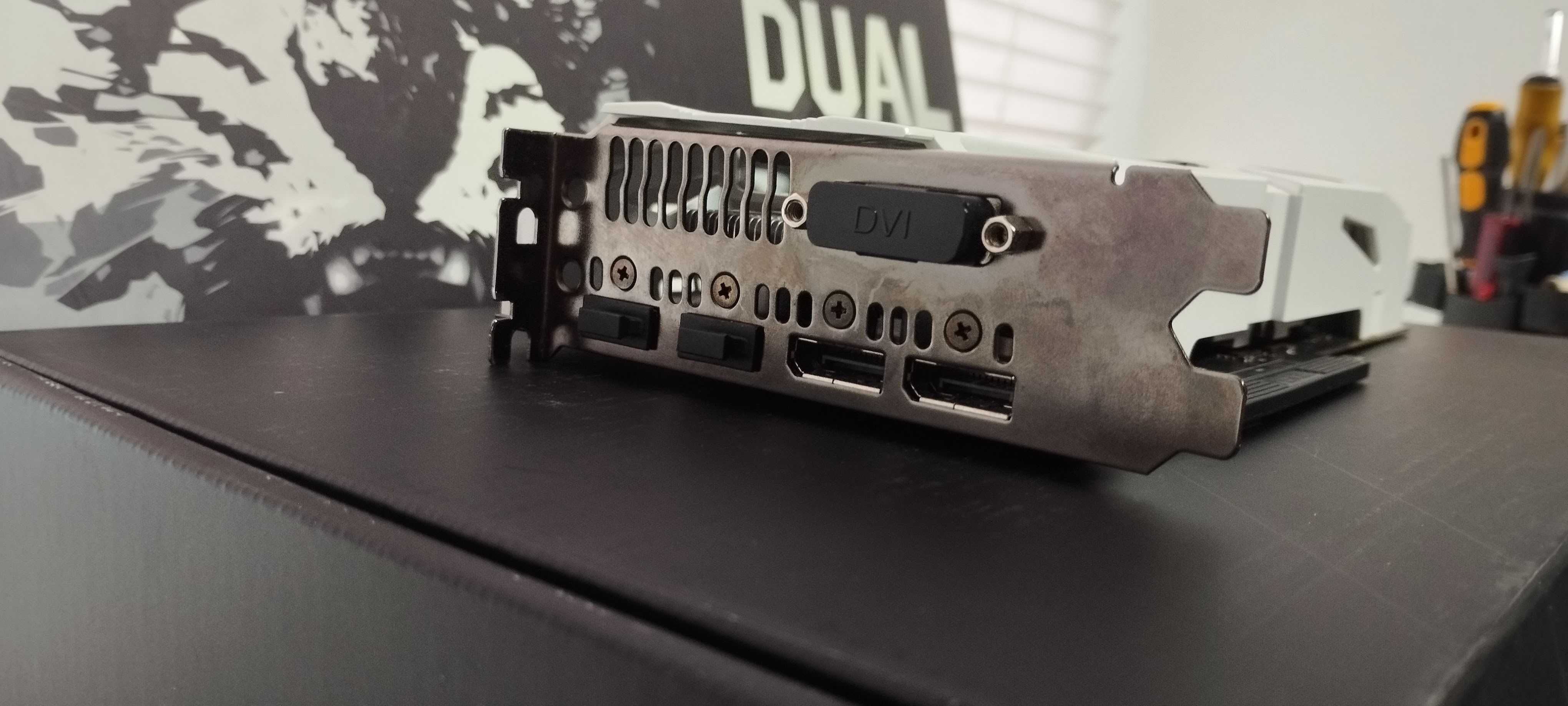 НЕРОБОЧА! Ігрова ASUS GeForce GTX1060 6Gb DUAL OC (DUAL-GTX1060-O6G)