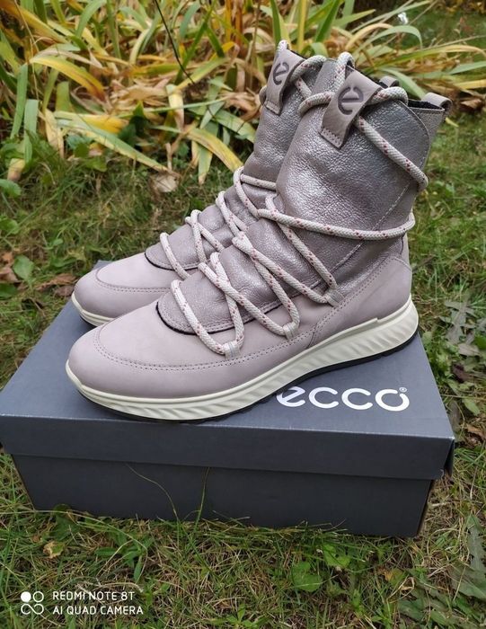 Ecco 39 ботинки жіночі зима осінь чоботи черевики сапоги ессо
