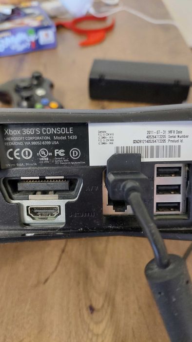 Ігрова приставка Xbox 360 + Kinect