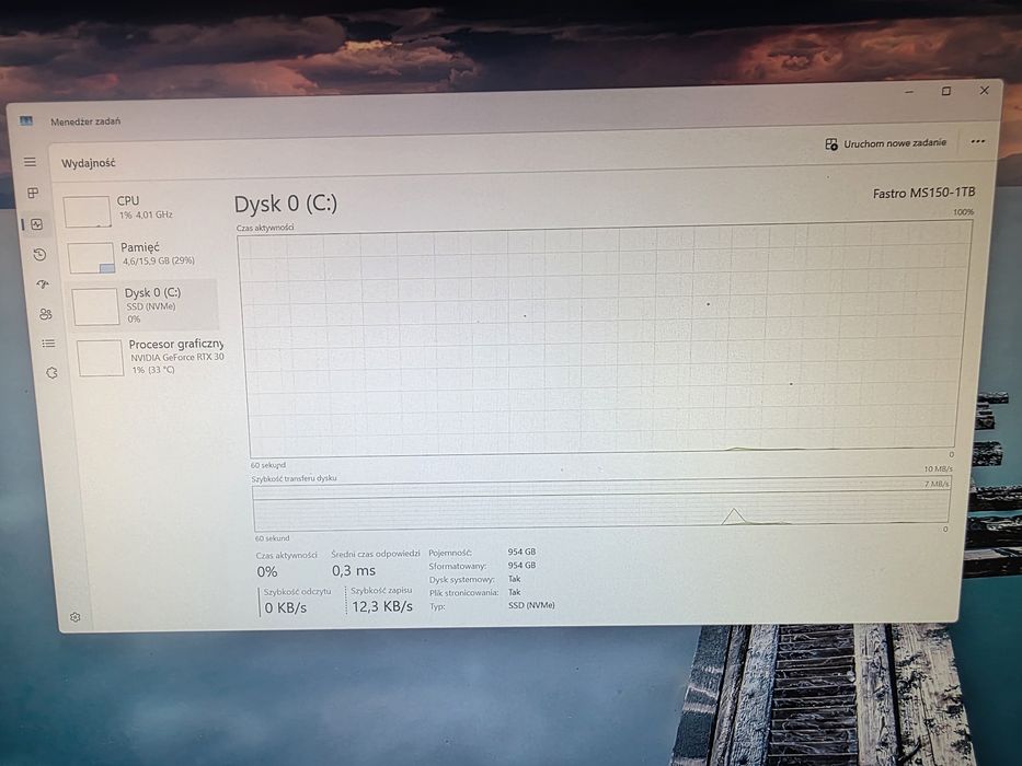 PC Komputer Gamingowy RTX 3050 8g| i5-10400f | 1TB SSD nvme | 16GB Ram
