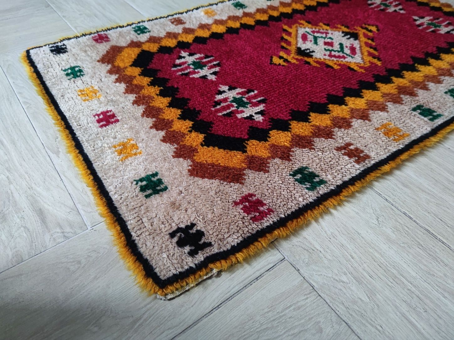 Dywan kilim huculski vintage retro