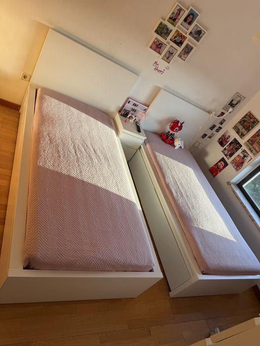 Cama malme com colchao