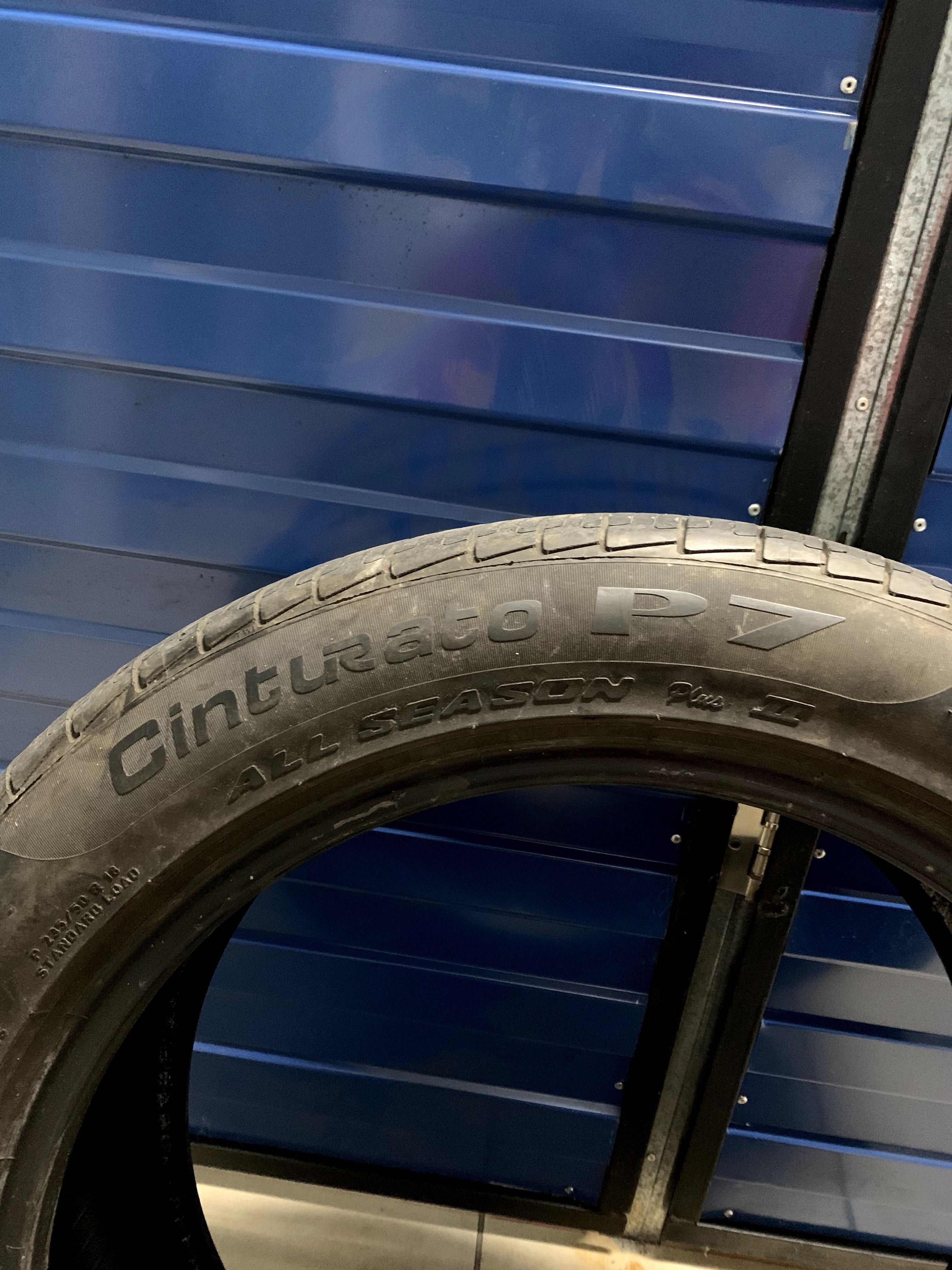 Резина всесезонка. Pirelli Cinturato P7 2шт. 235/50/r18