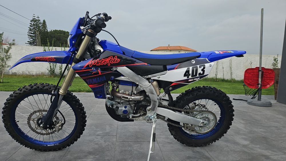 Vendo wr 450f comprada em 2024 mas o.modelo de 2023