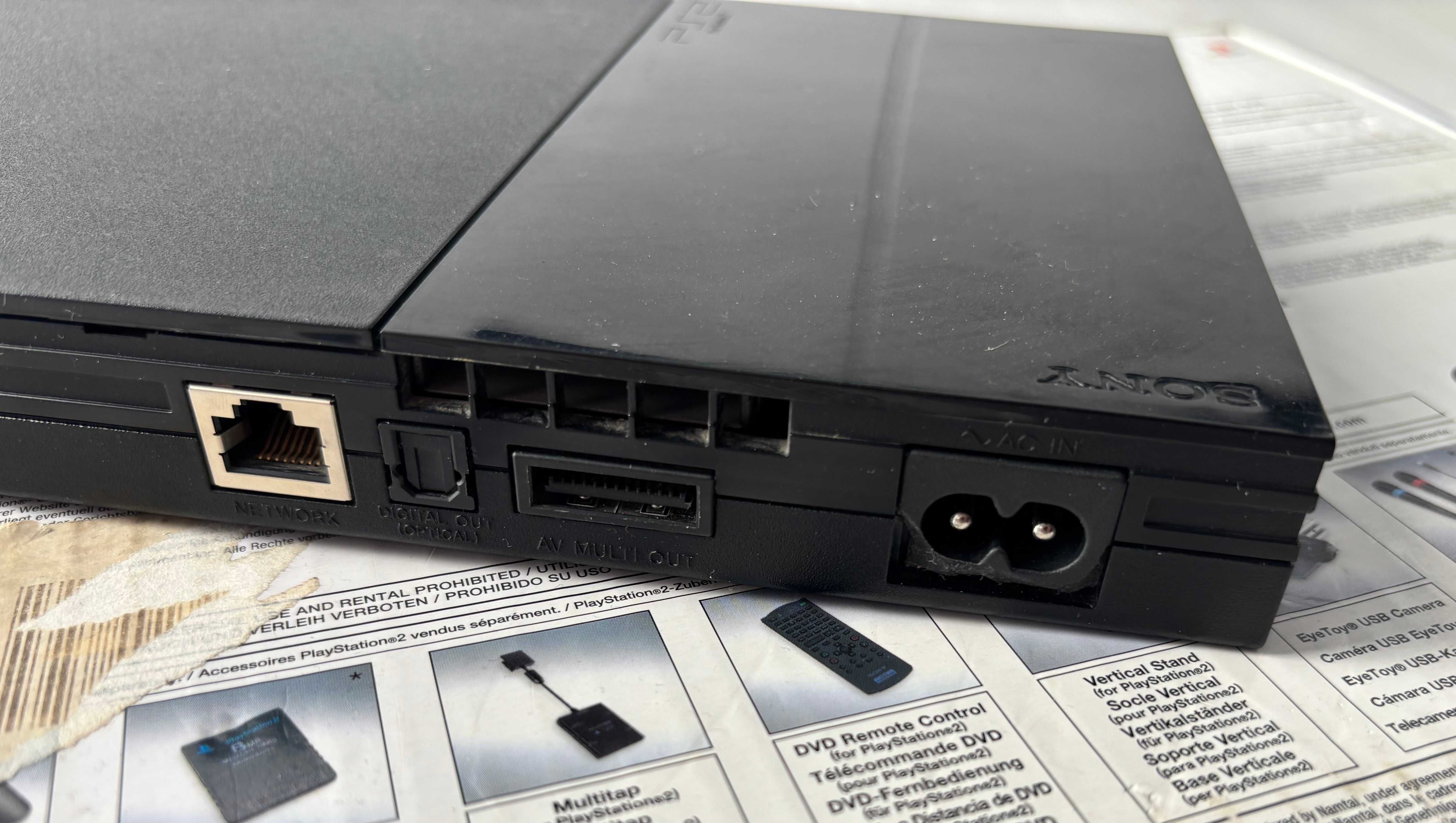 Konsola PlayStation 2 Slim, SCPH-90004, PAL, Modbo Chip