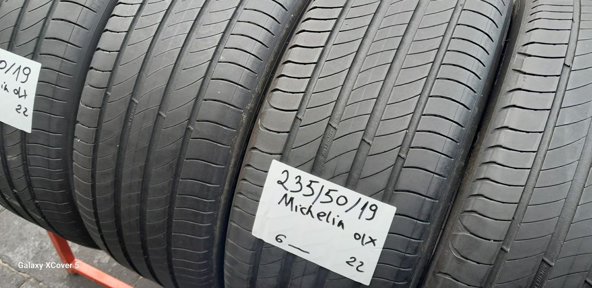 Opony Letnie 235÷50÷19÷.Firma MICHELIN.Rok 2022.Cena 700 zł kpl-4 szt