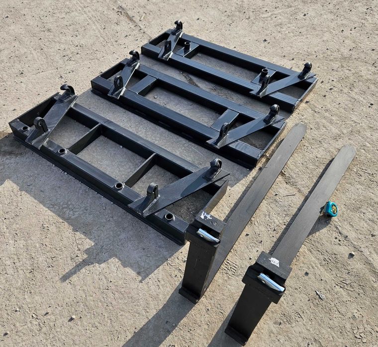 Widły do palet PALECIAK  80x40x1200mm euro-ramka/tłok/sms/mx/faucheux!