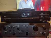 Odtwarzacz CD Philips CD614 + pilot