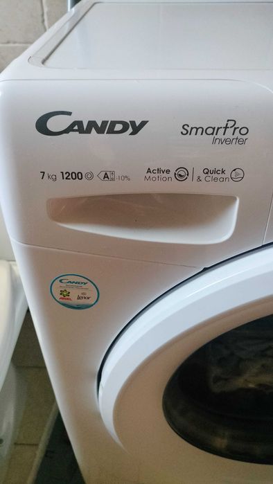 Pralka CANDY, 7 kg, SmartPro Inverter, klasa A, 1 rok uzyt