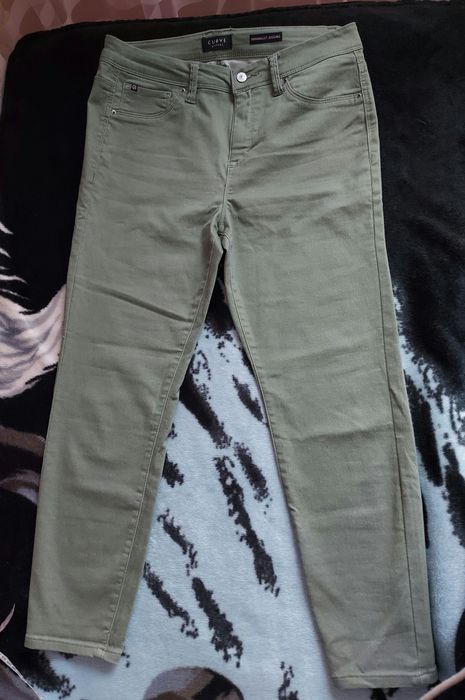 Жіночі джеггінси джинси колір хакі