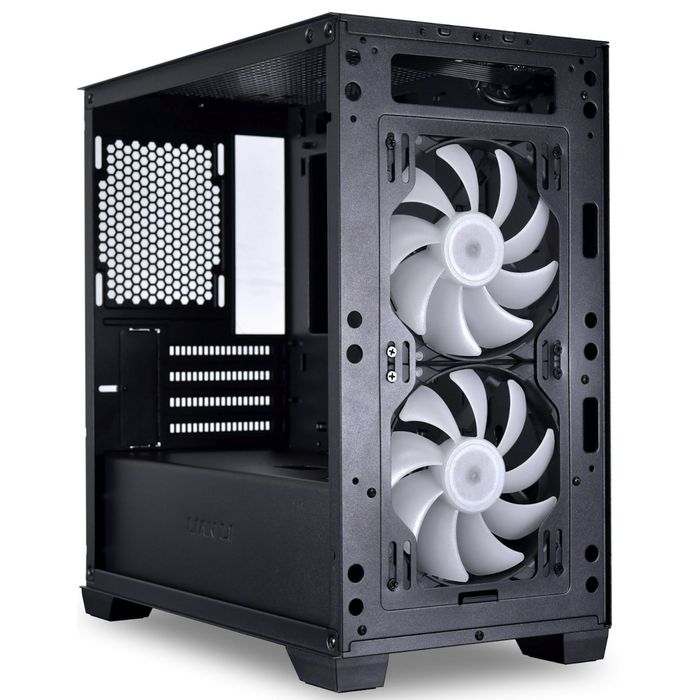 Caixa Micro-ATX Lian Li Lancool 205M Mesh Preta Vidro Temperado