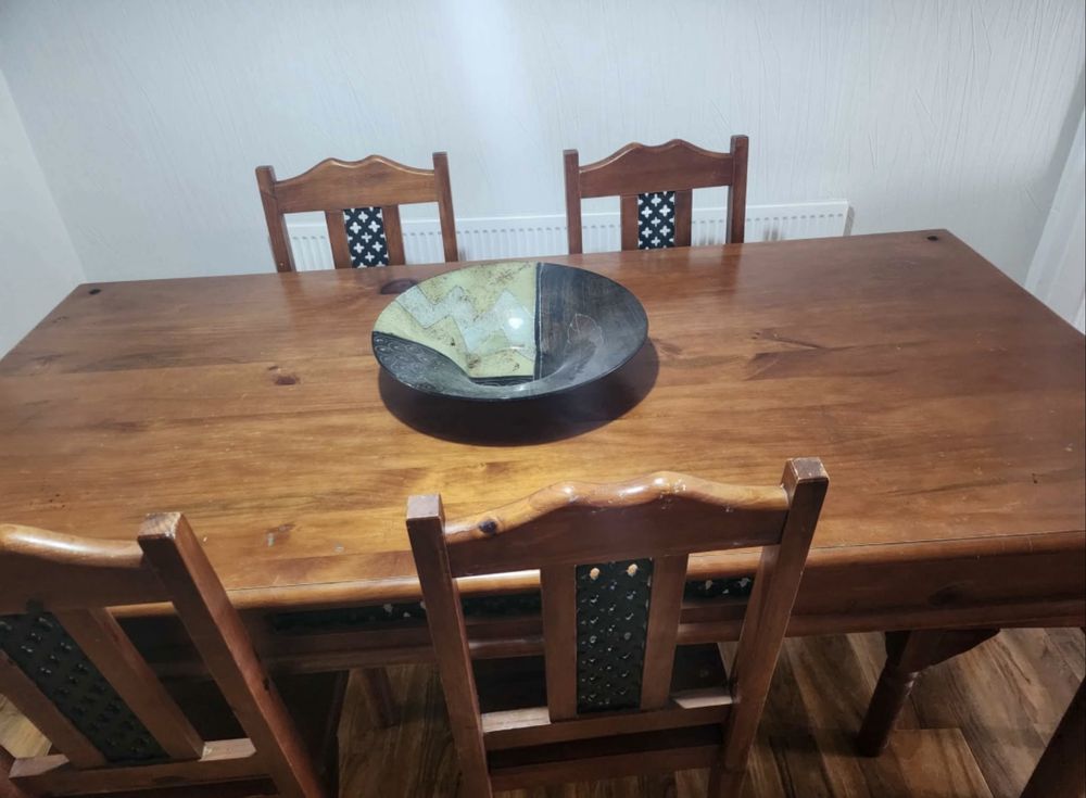 Stół do jadalni i 6 krzeseł