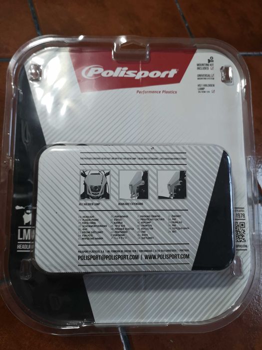 Novo. Farol Polisport LMX.