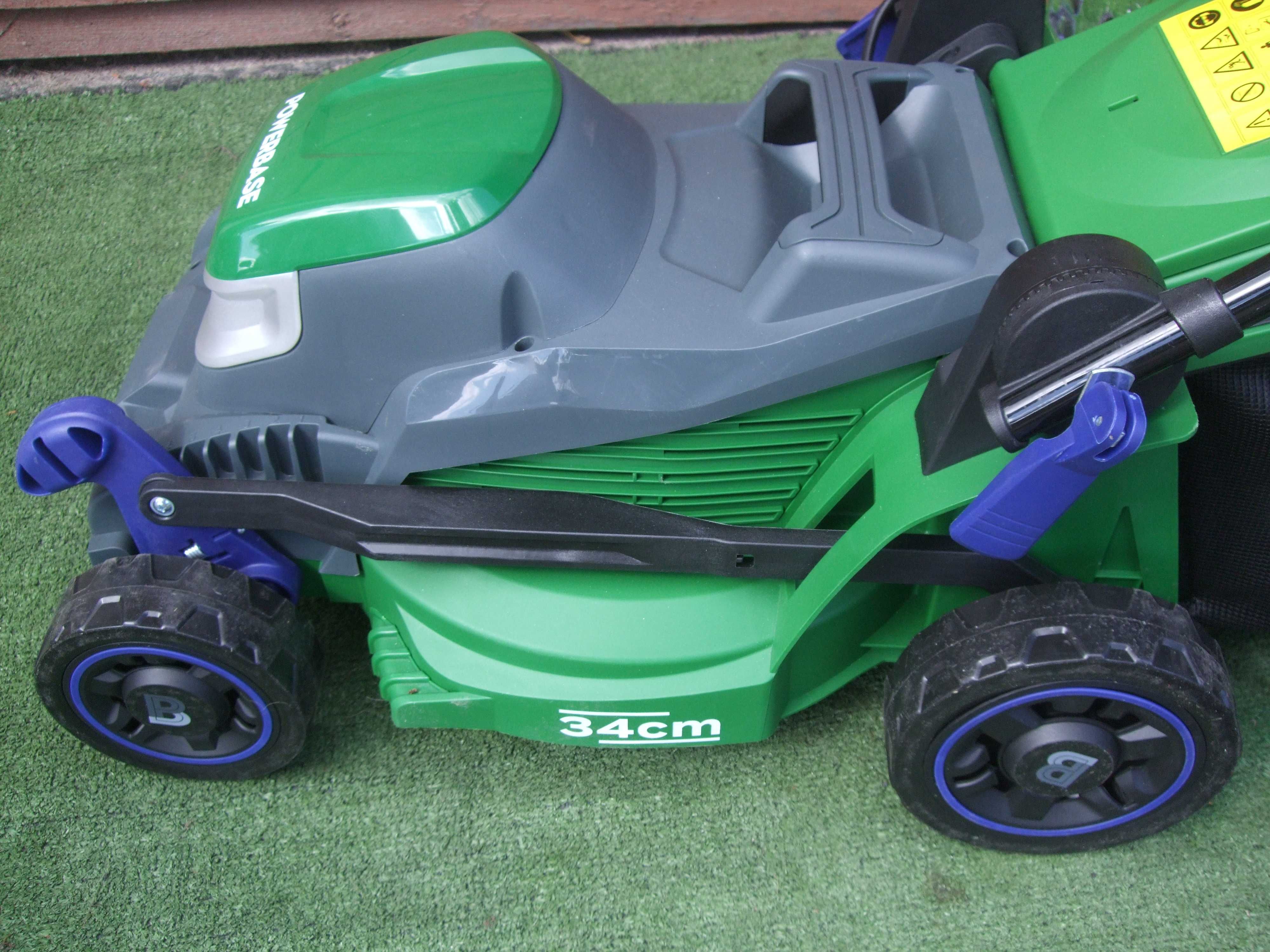 AKUMULATOROWA Kosiarka Powerbase 40V, 34cm Komplet NOWY MODEL 2024 !!!