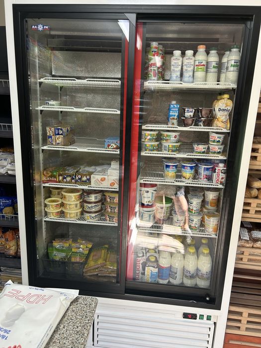 Szafa chłodnicza przeszklona Rapa SCh-SR 1200 mm