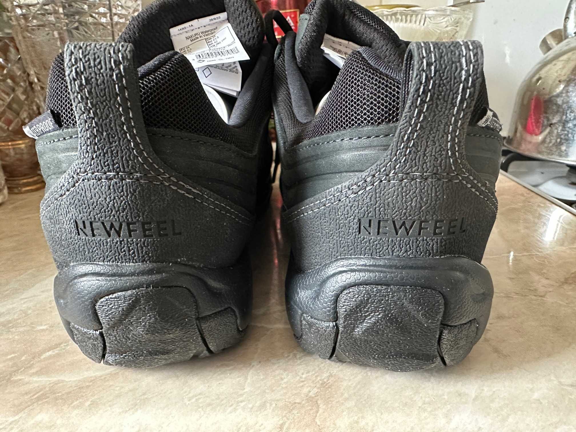 Buty męskie Newfeel Nakuru Waterproof skórzane, wodoodporne.