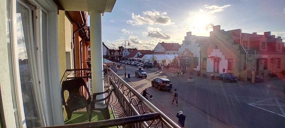 Pokoje w centrum Łeby, parking, wifi