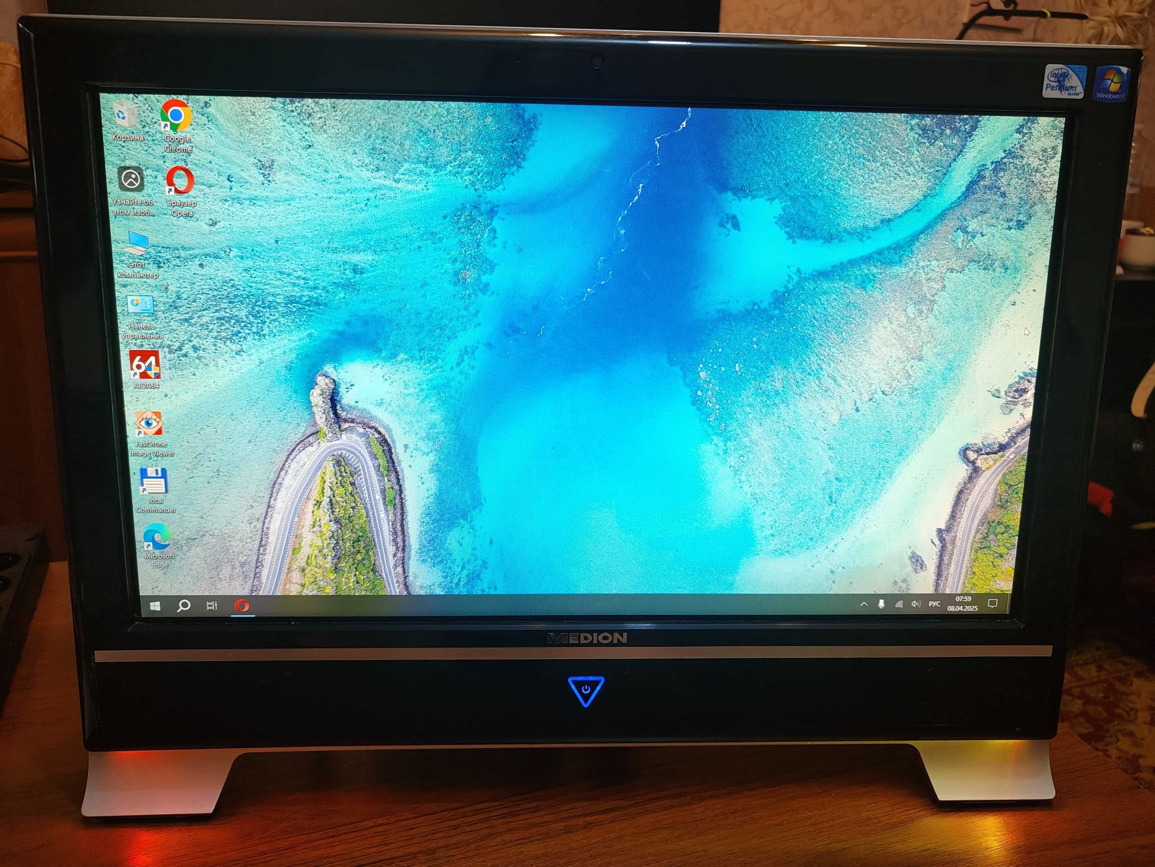 Продам сенсорний моноблок MEDION T9400/6Gb(DDR3)/SSD256
