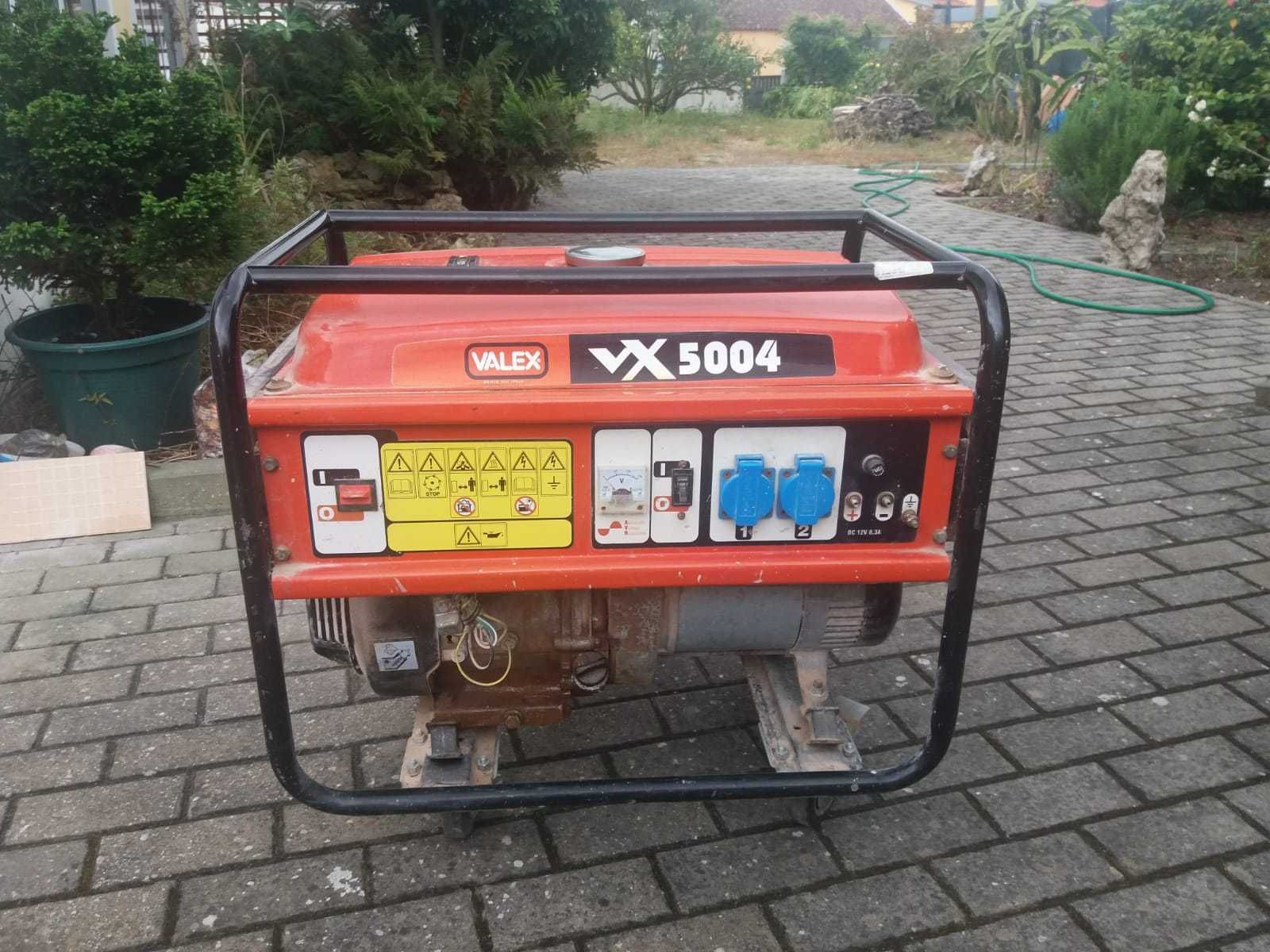 Gerador a gasolina 5 KVA VALEX VX5004