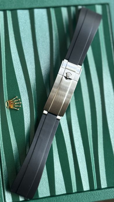 Pasek gumowy Rolex Oysterflex Glidelock 21mm Submariner, Daytona, GMT