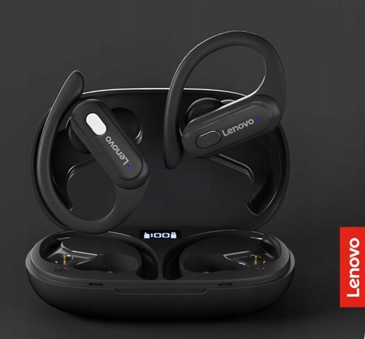 Słuchawki Bezprzewodowe Zauszne Lenovo Xt60 Sportowe Do Biegania Wodoo