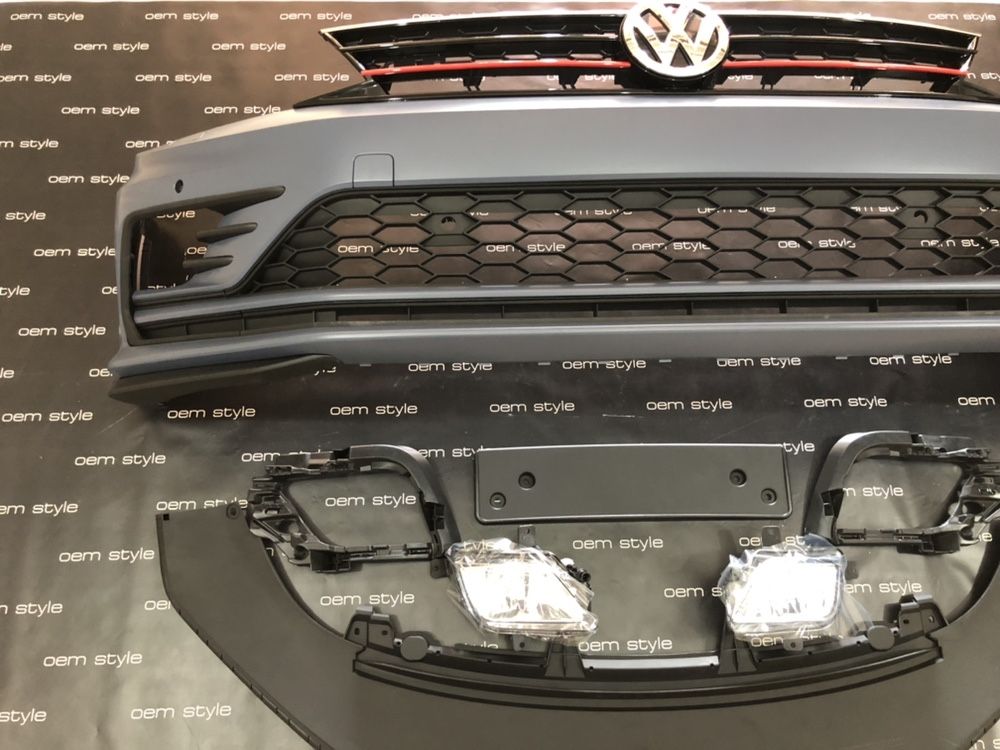 Бампер Volkswagen JETTA MK6 2010-2018 стиль GLI