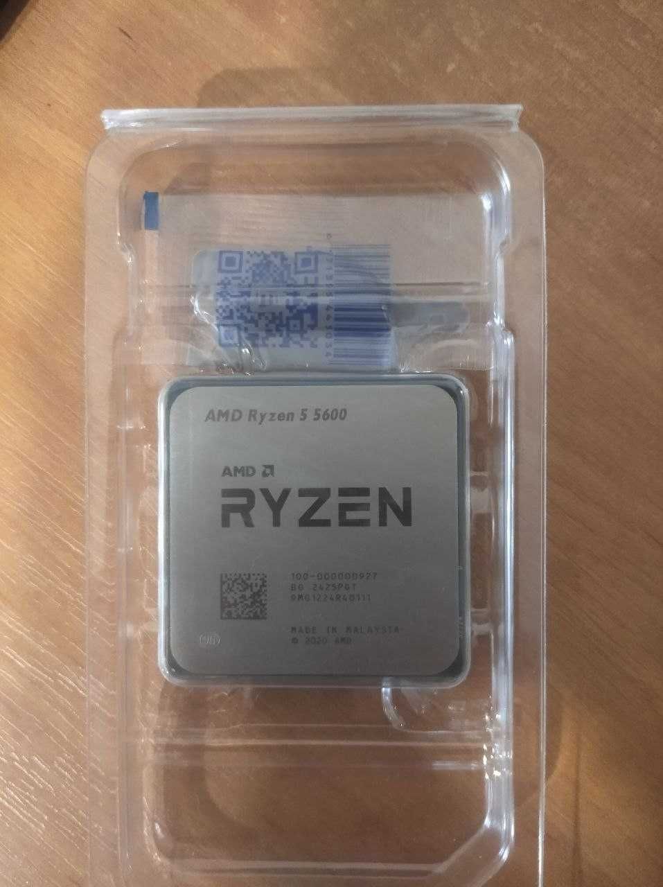 НОВИЙ - Процесор AMD Ryzen 5 5600 6/12 на АМ4 для ігор та роботи ТОП