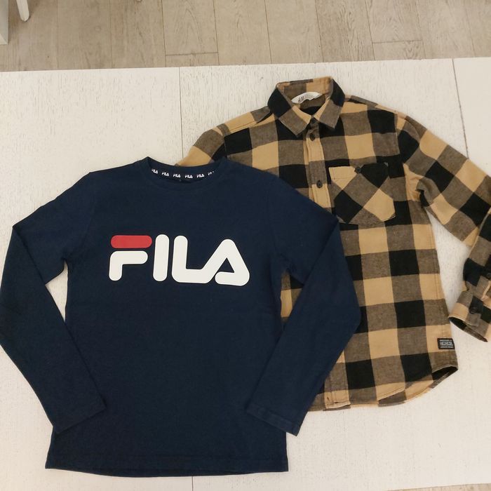 Bluzka Fila koszula H&M rozm. 140