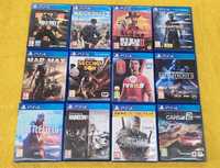 MEGA Zestaw gier gry PS4 PS5 6szt