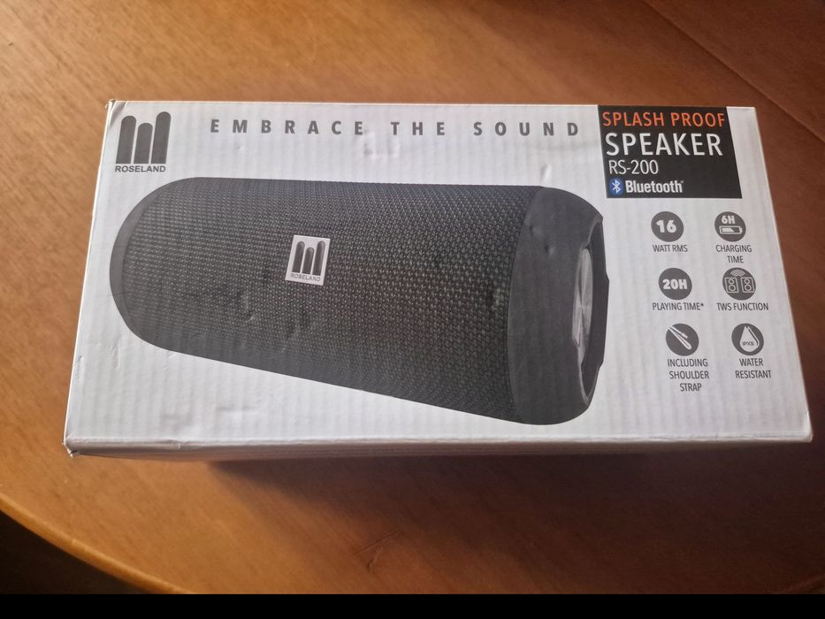 Głośnik Bluetooth Roseland RS 200 z paskiem