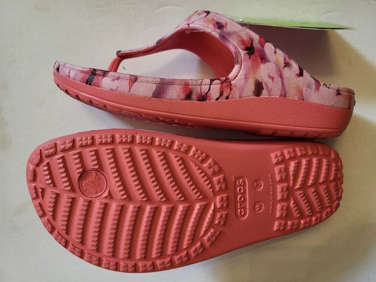 Женские шлепанцы Crocs - КРОКСЫ открытые