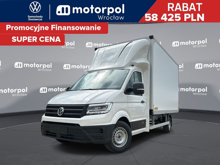 Volkswagen Crafter 50 KONTENER+WINDA Poj. Kabina na bliźniaku DMC=3.5t, 2.0BiTDI 163KM, 4490 mm  50 KONTENER+WINDA Poj. Kabina na bliźniaku DMC=3.5t, 2.0BiTDI 163KM, 4