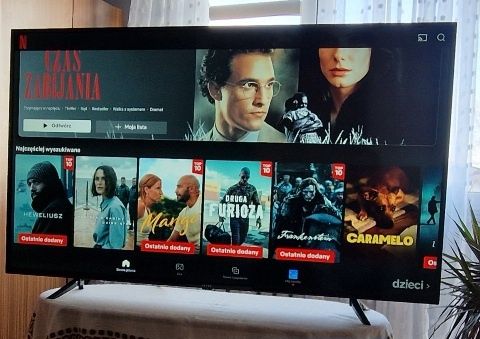 Telewizor kiano slim tv 58 cali smart tv uhd led 4k