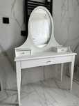 Toaletka biala meblik restyle simple white