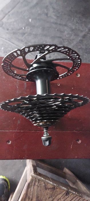 Cubo completo × cassete de 9 e disco