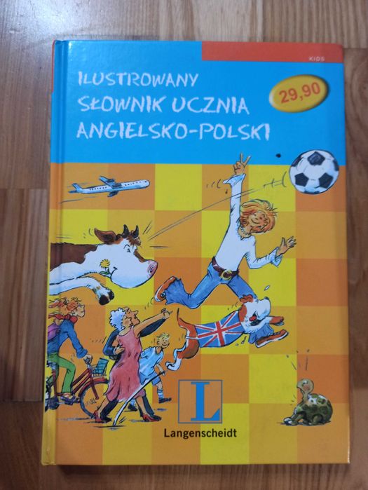 Ilustrowany słownik ucznia angielsko-polski Stan bardzo dobry