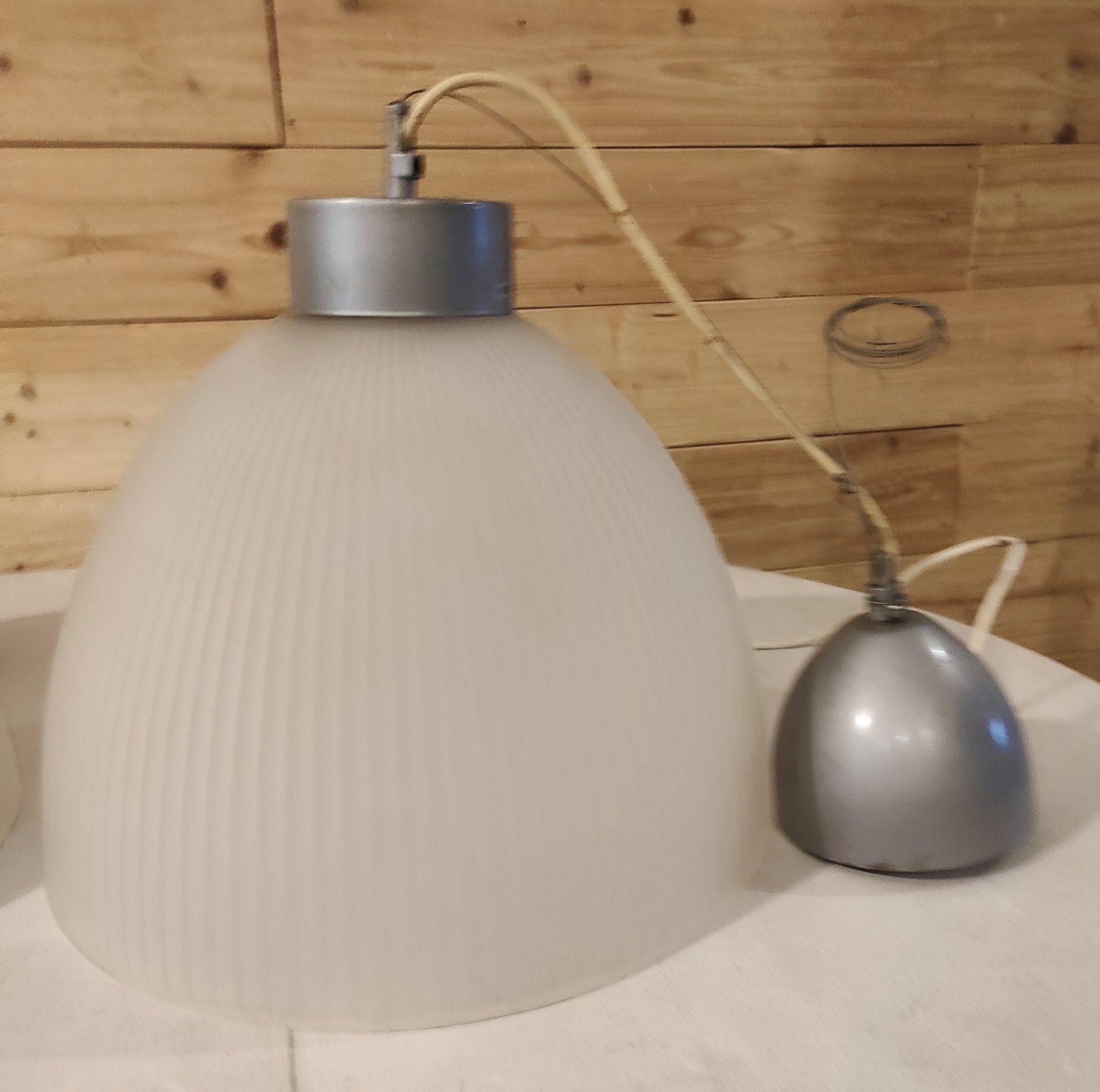 Lampy sufitowe wiszące Ikea szklany klosz